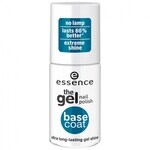 the gel nail polish base coat (essence)