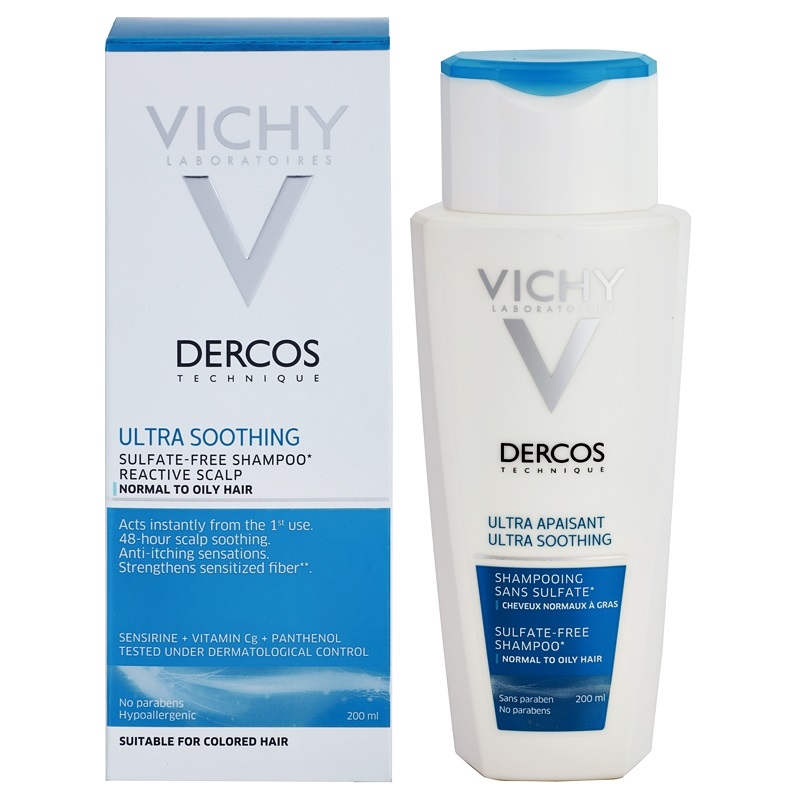 Dercos - Ultra Soothing Sulfate-Free Shampoo (Vichy) .